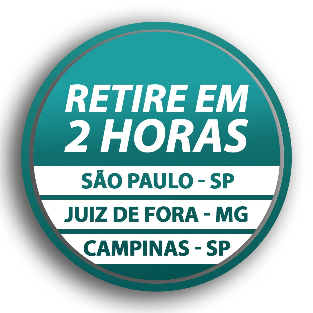 Retire em até 2 horas SP, JF, CAMP